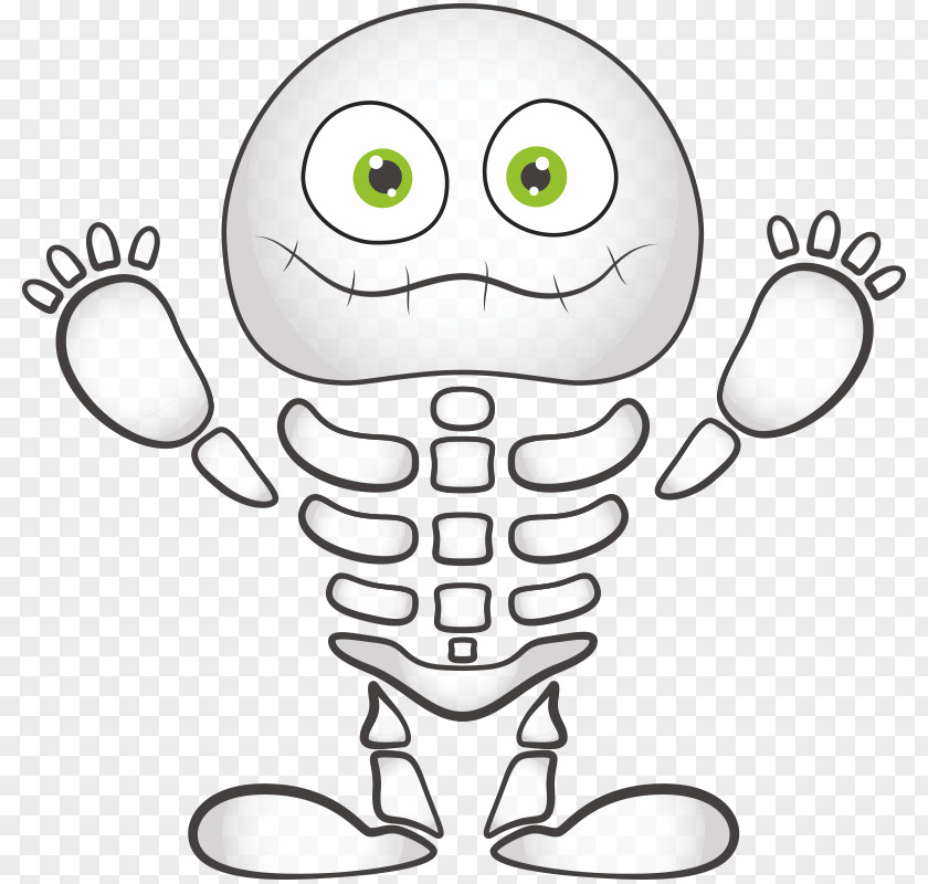 Skeleton Vector Drawing Clip Art PNG