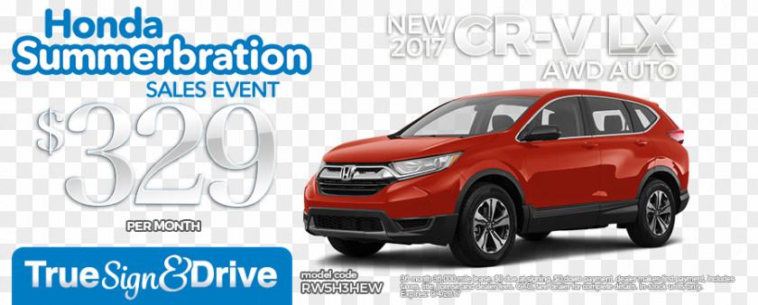 Summer Clearance 2018 Honda CR-V HR-V Car Accord PNG