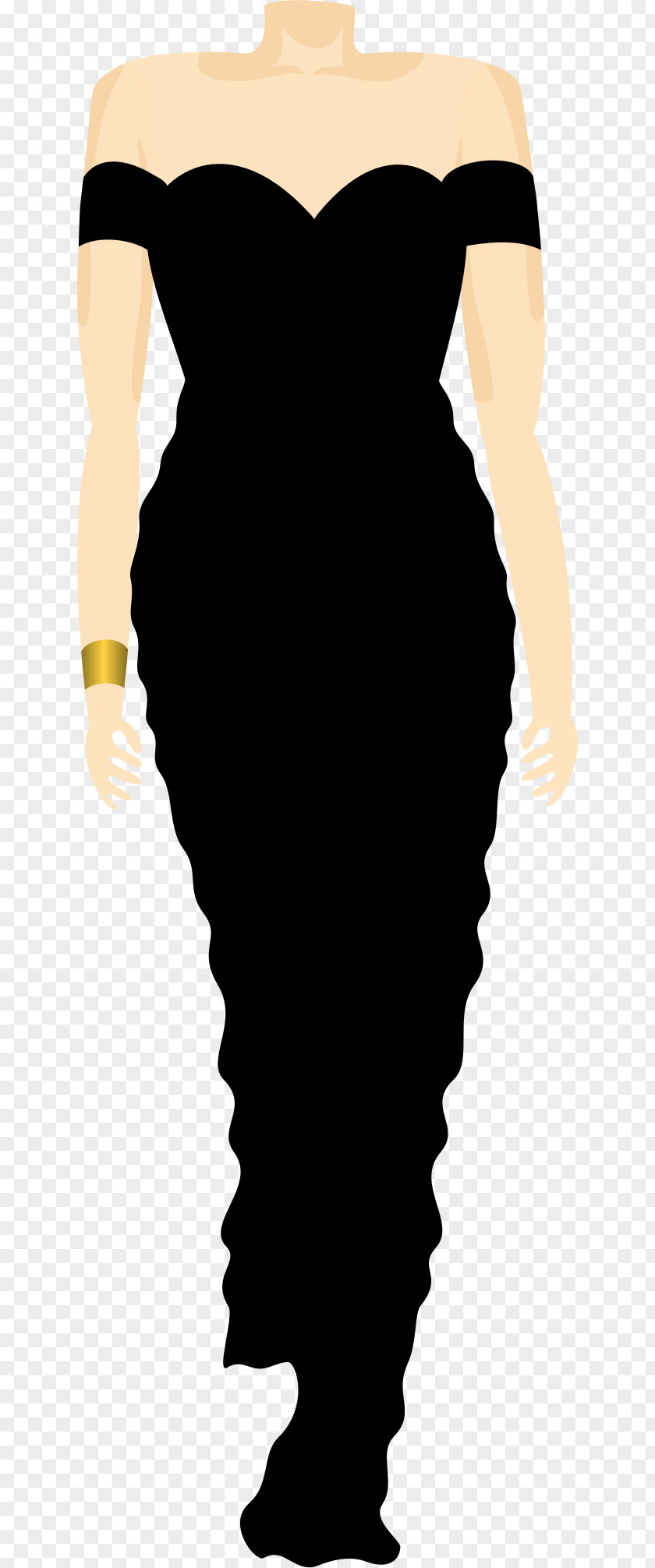 Body Dress Clothing Drawing PNG