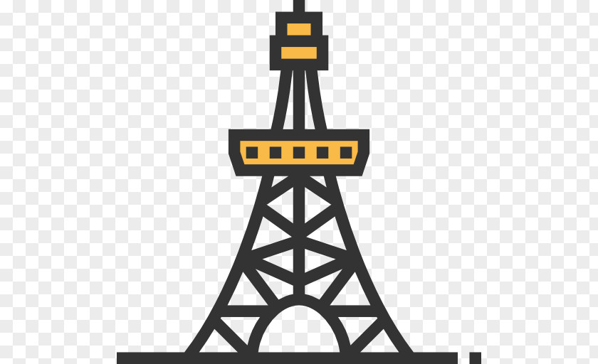 Building Tokyo Tower Clip Art PNG