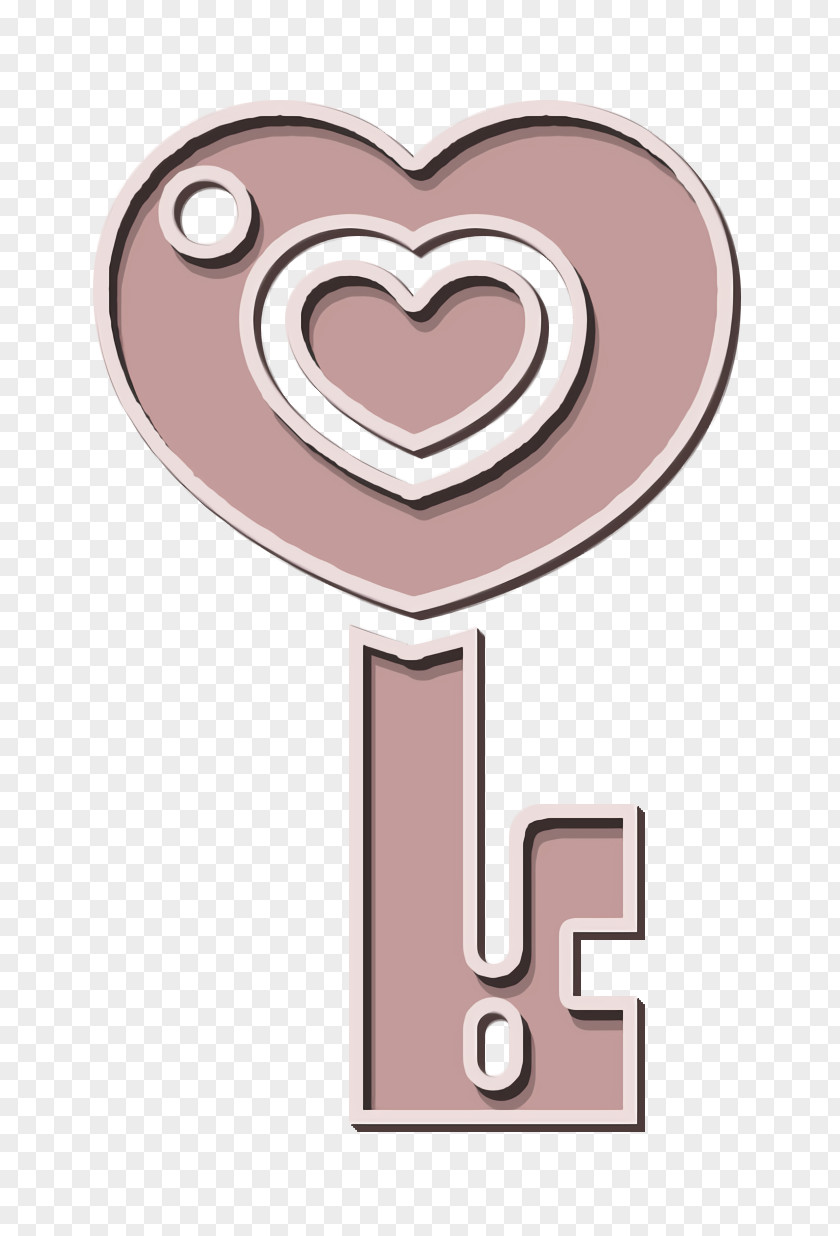Love Icon Key PNG