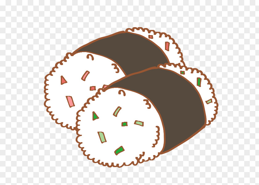 Onigiri Food Letter Alphabet Clip Art PNG