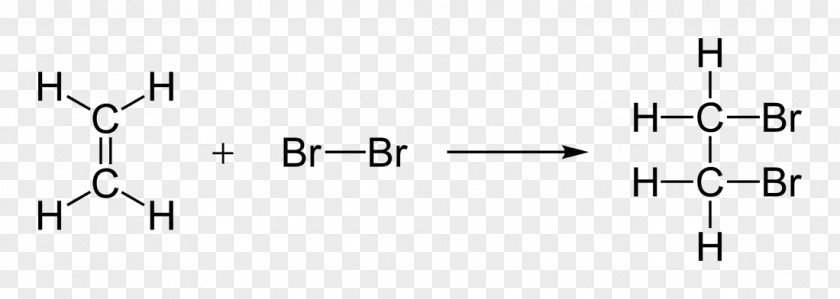 Bromine Test Water Addition Reaction Alkene PNG