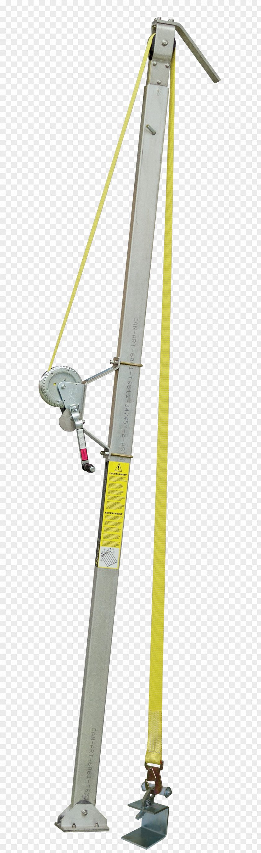 Crane Wall Hoist Machine Lever PNG