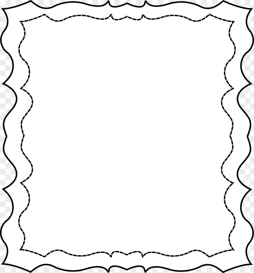 Squiggly Cliparts Picture Frame Free Content Clip Art PNG