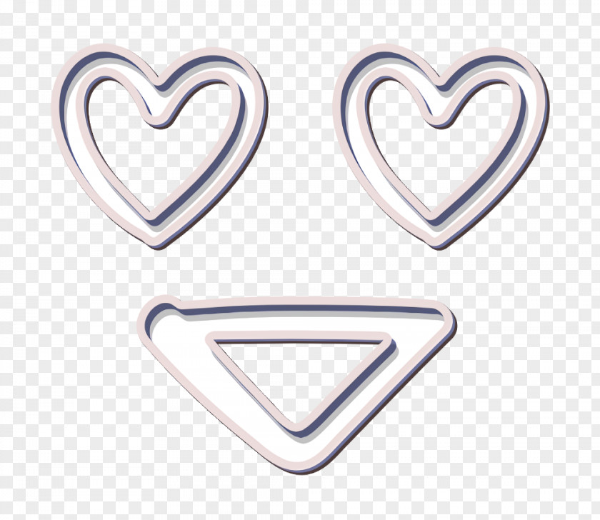 Symbol Metal In Love Emoji PNG