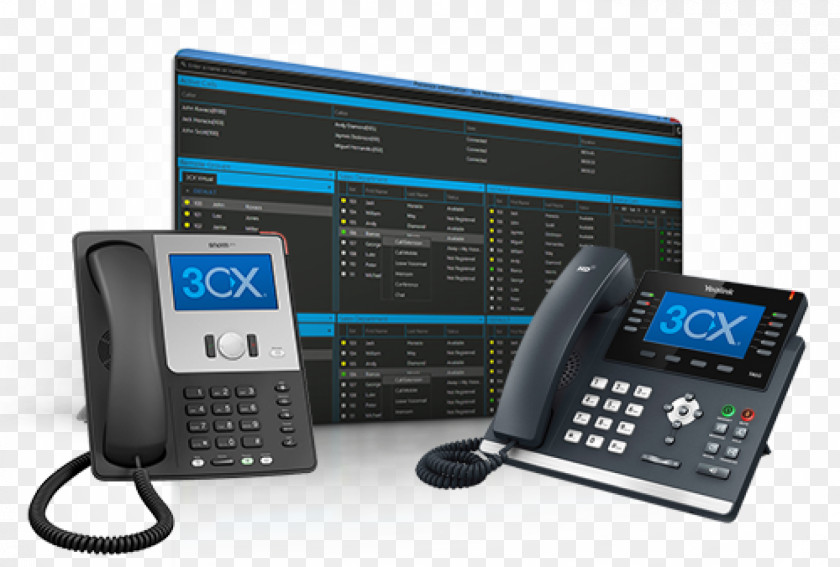 Cloud Computing 3CX Phone System Business Telephone VoIP Voice Over IP PNG