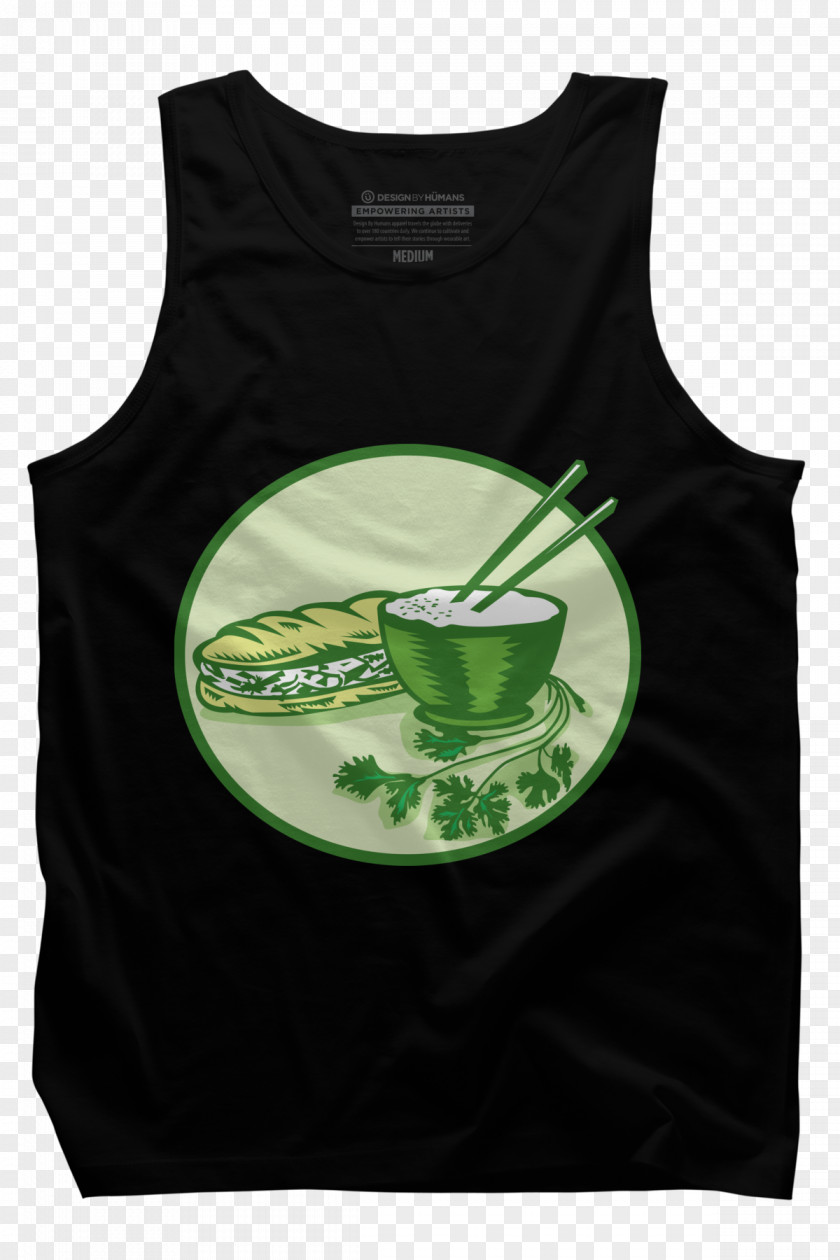 Coriander T-shirt Outerwear Clothing Sleeveless Shirt PNG