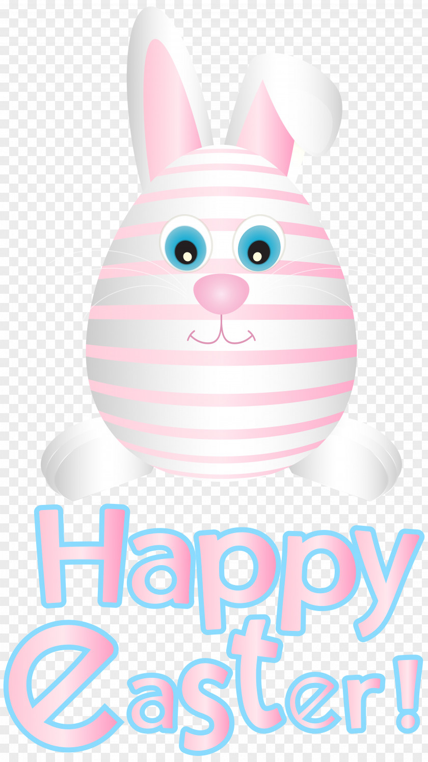 Easter Bunny Egg Pink Transparent Clip Art European Rabbit PNG