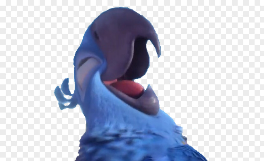 Parrot Beak Cobalt Blue Neck PNG