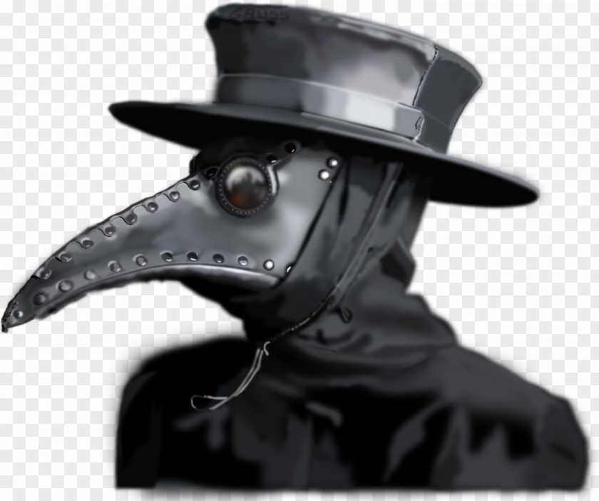 Black Death Plague Doctor Costume Bubonic PNG