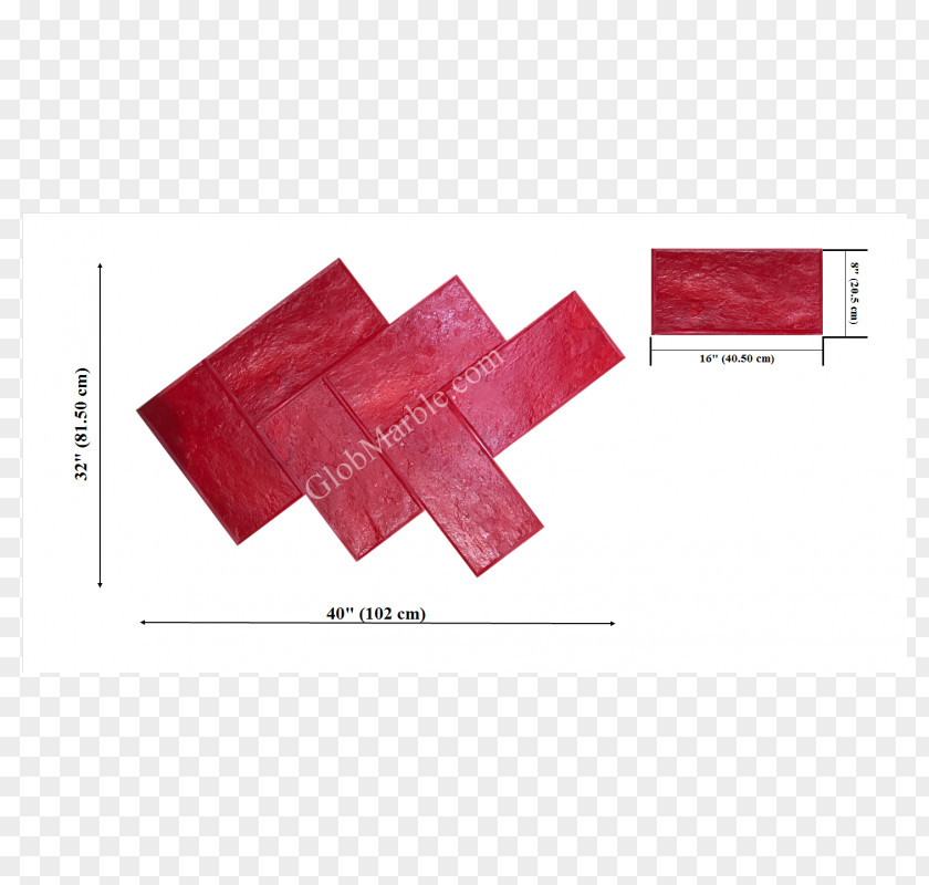 Color Plaster Molds Paper Rectangle Brand PNG