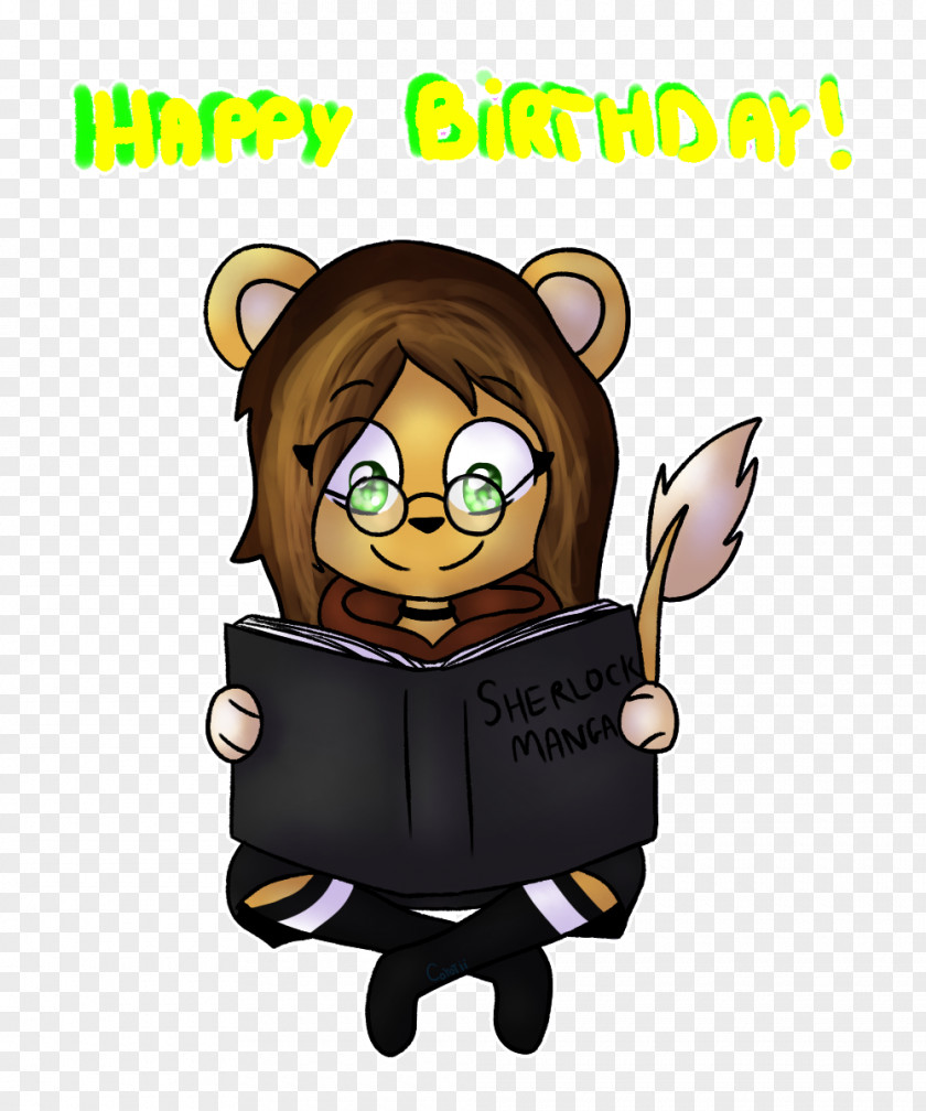 Happy B.day Cat Human Behavior Clip Art PNG