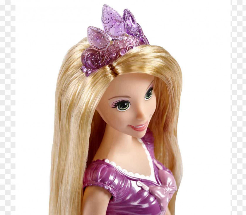Rapunzel Tangled Doll Disney Princess Toy PNG