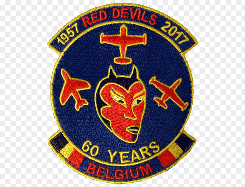 Red Devils Badge Emblem Organization Logo Recreation PNG