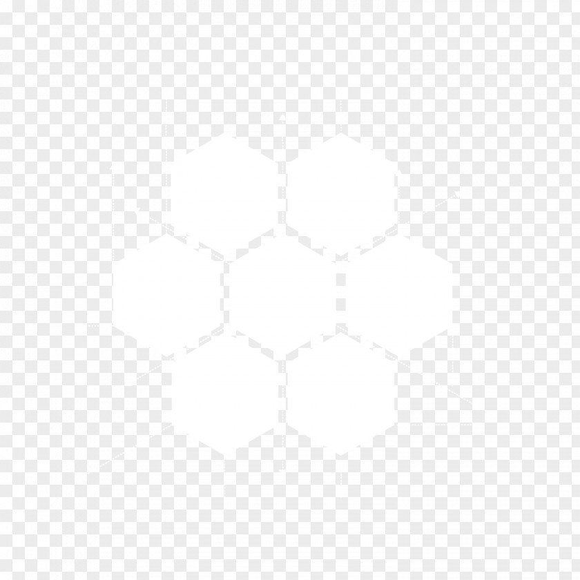 White Hexagon Computer File PNG