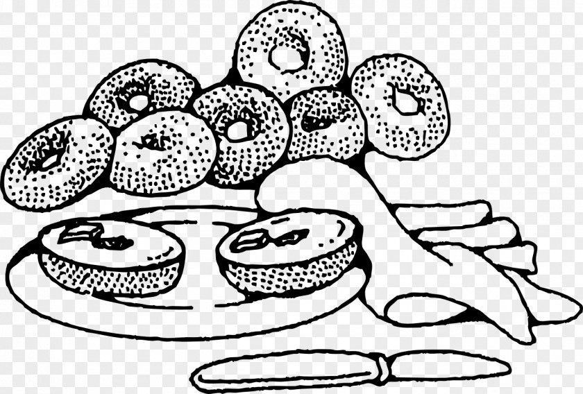 Bagel Montreal-style Breakfast Bialy Clip Art PNG