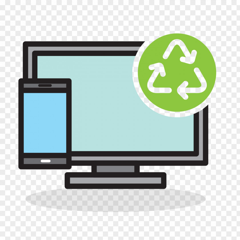 Computer Paper Recycling Symbol Waste Bin PNG