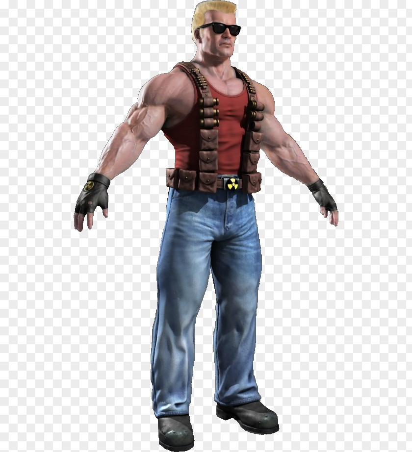Duke Hombre Nukem Character PNG