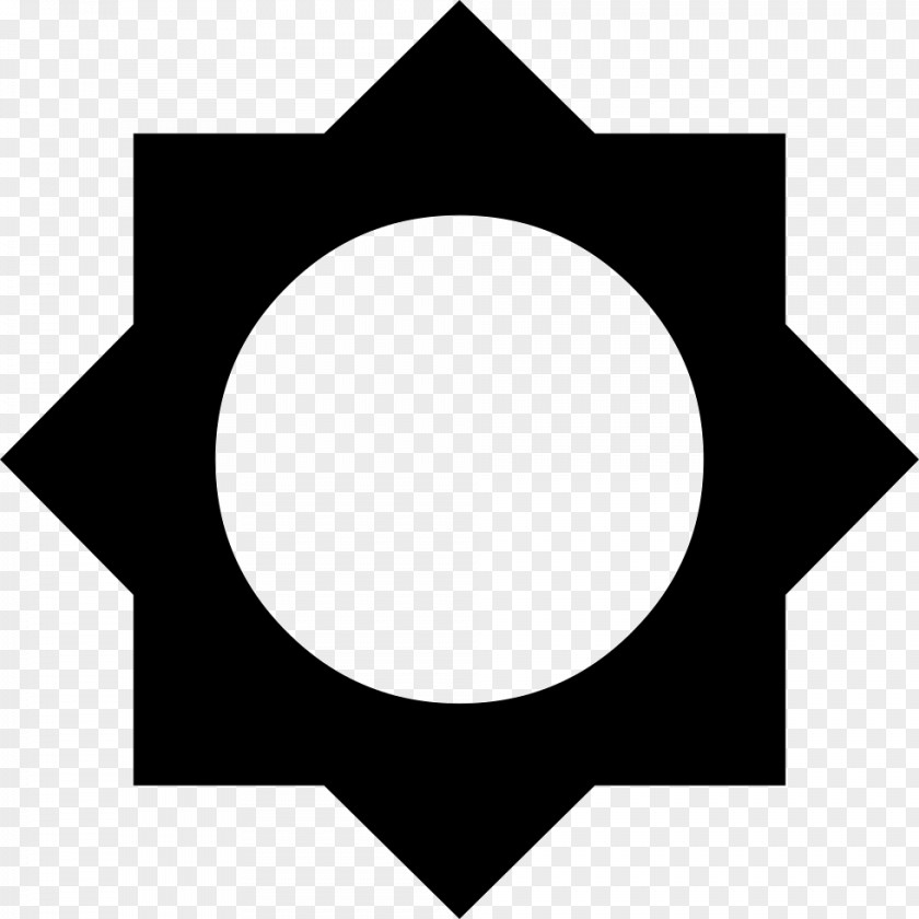 Islam Symbols Of Rub El Hizb Star And Crescent PNG
