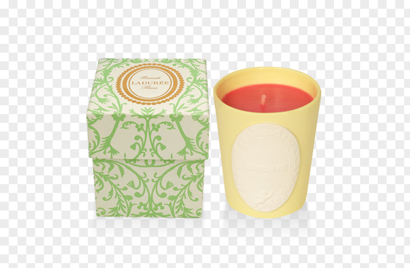 Perfume Ladurée Tea Candle Paris PNG