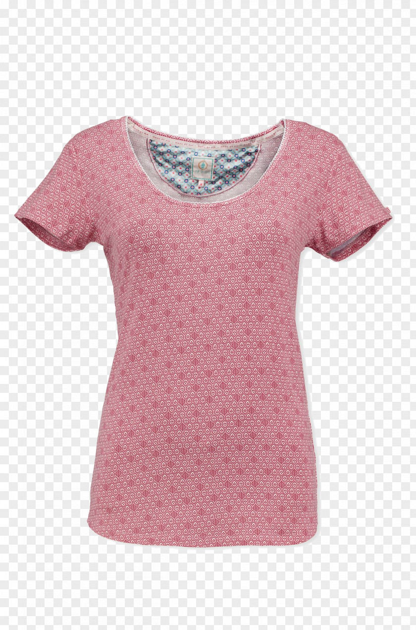 Pink Shirt Sleeveless T-shirt Blouse Dress PNG