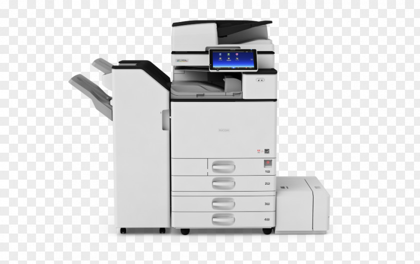 Printer Multi-function Ricoh Photocopier Printing PNG