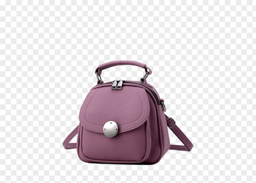 Purple Cross Backpacking Handbag Baggage PNG