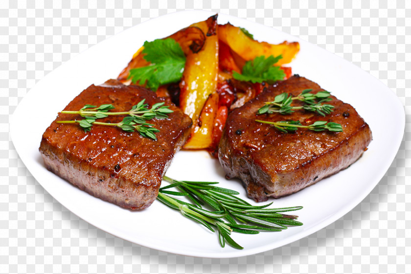 Souvlaki Short Ribs Meat Chop Pork Steak Garnish PNG