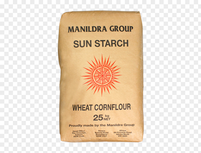 White Maize Starch Powder Manildra Group Commodity Cornmeal PNG