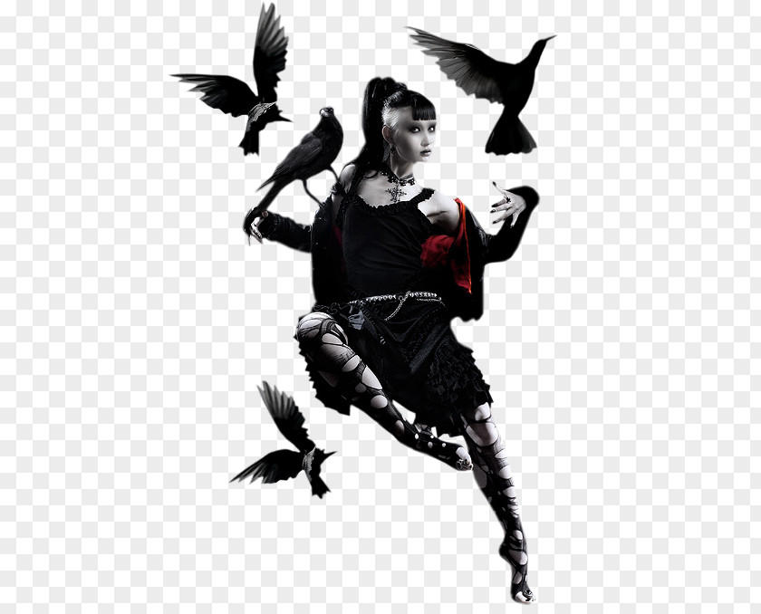 Woman Gothic Art Goths Clip PNG