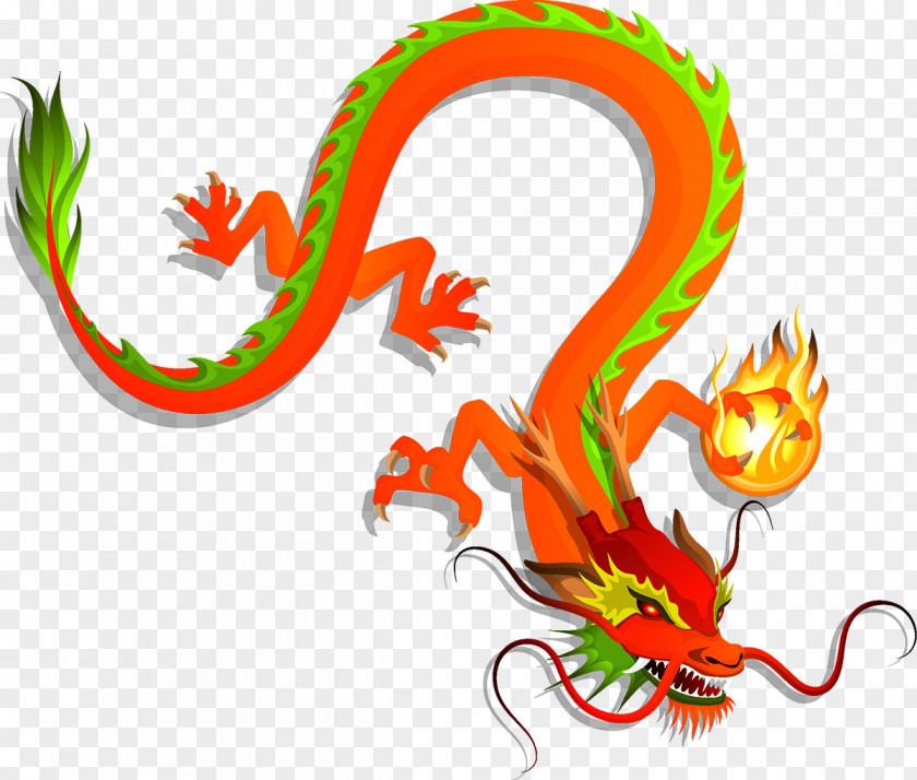 Dragon China Chinese New Year PNG