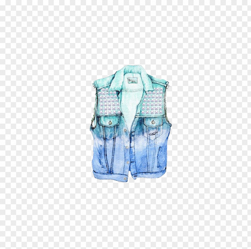 Maga Drawing Denim Clothing Jacket Illustration PNG