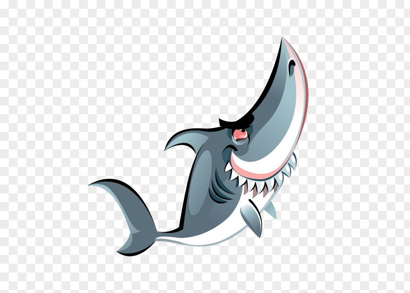 Cartoon Shark White Great Illustration Shutterstock Royalty-free PNG