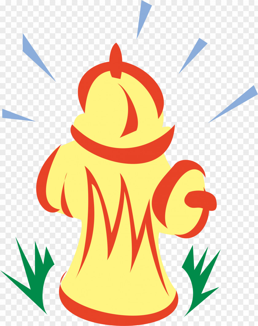 Fire Hydrant Vector Element Computer File PNG