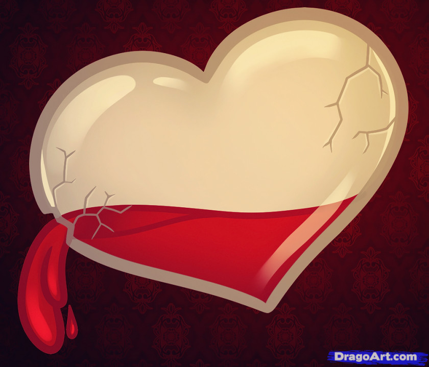 Shattered Heart Cliparts Drawing Broken Clip Art PNG
