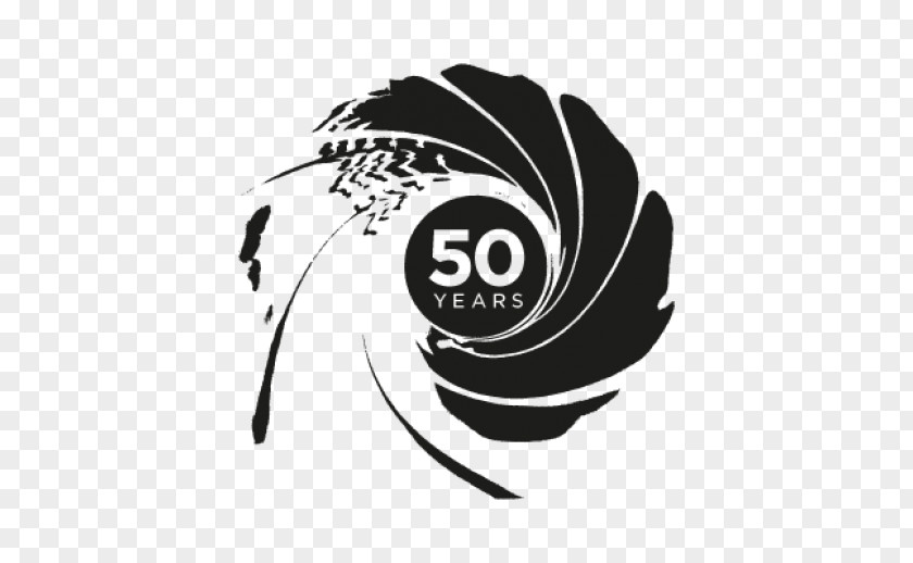 50th Anniversary Icon James Bond Film Series Gun Barrel Sequence Logo PNG