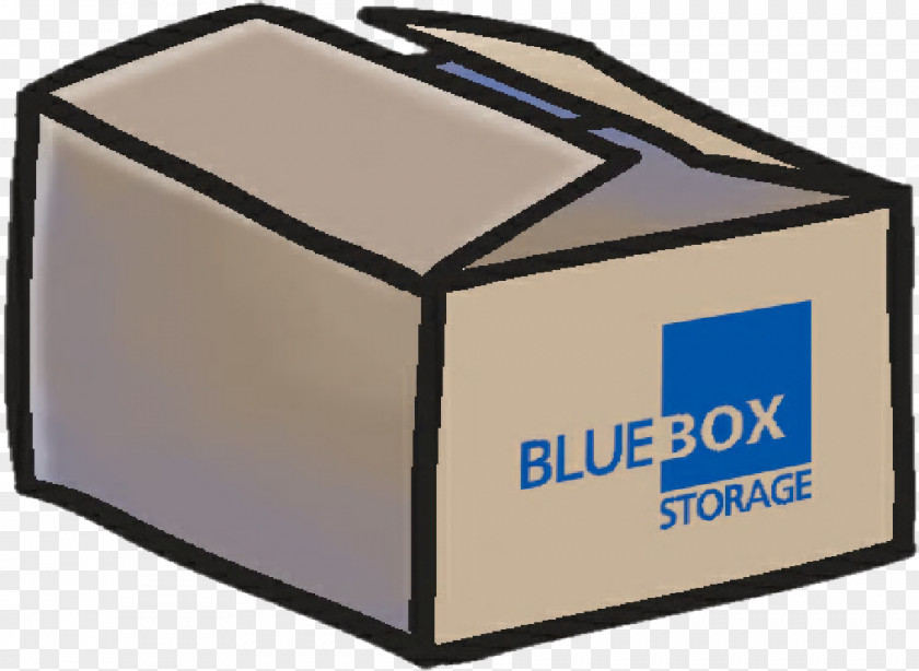 Blue Box Brand PNG