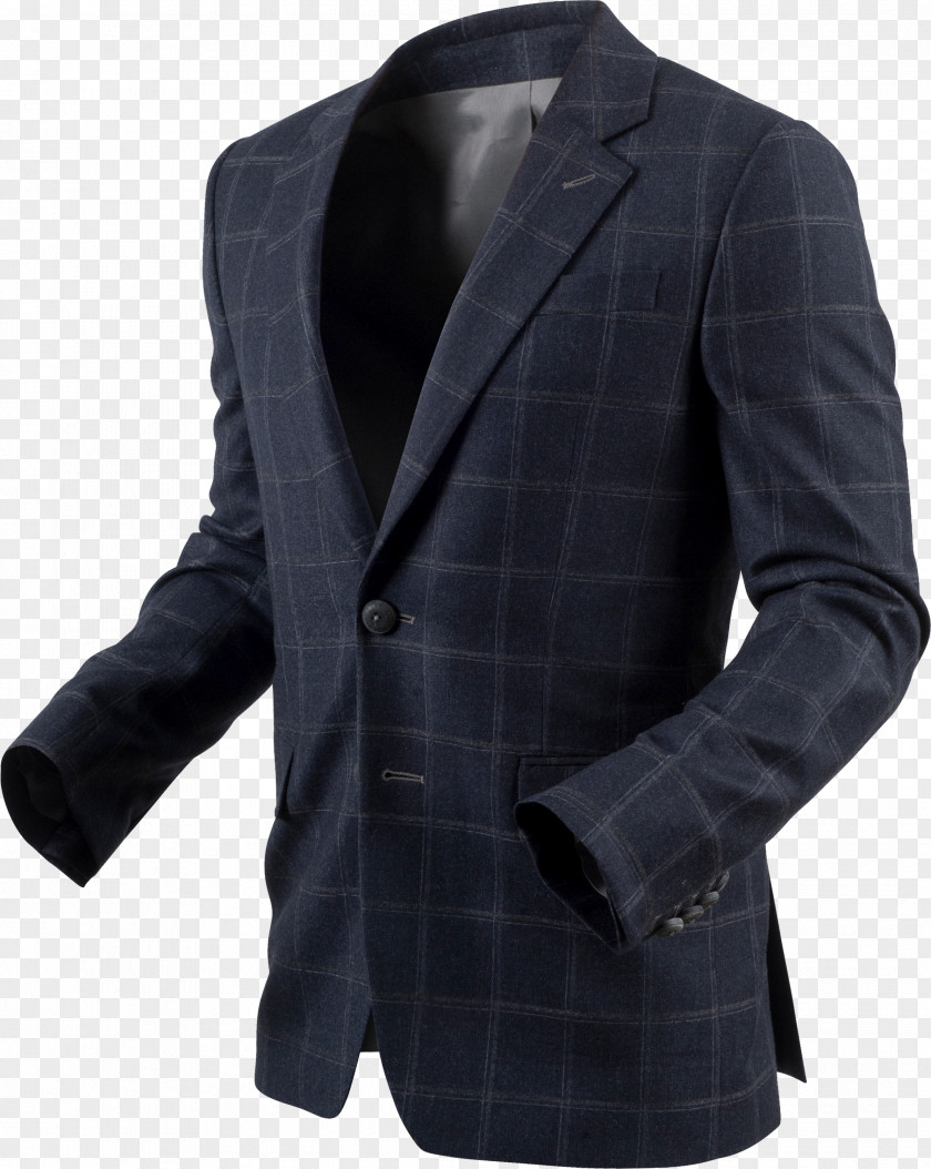 Button Blazer Tartan Formal Wear Suit PNG