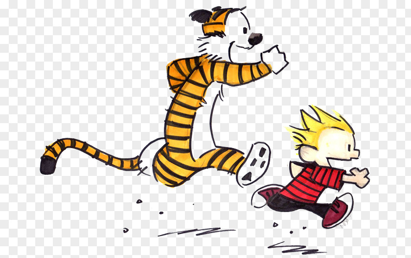 Calvin And Hobbes Clipart T-shirt PNG