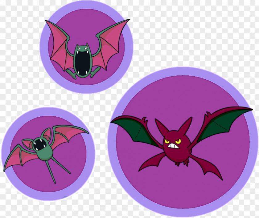 Green Fleshy Crobat Golbat Pokémon Brillant Zubat PNG