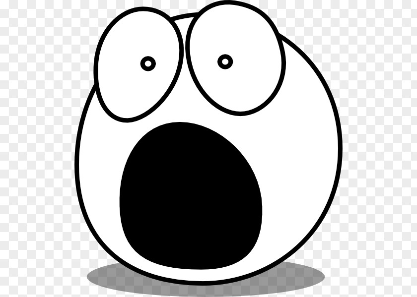 Shocked Face Smiley Clip Art PNG