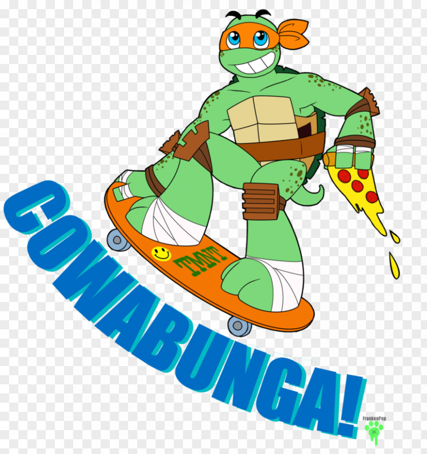 Turtl Cowabunga Teenage Mutant Ninja Turtles Cartoon Clip Art PNG