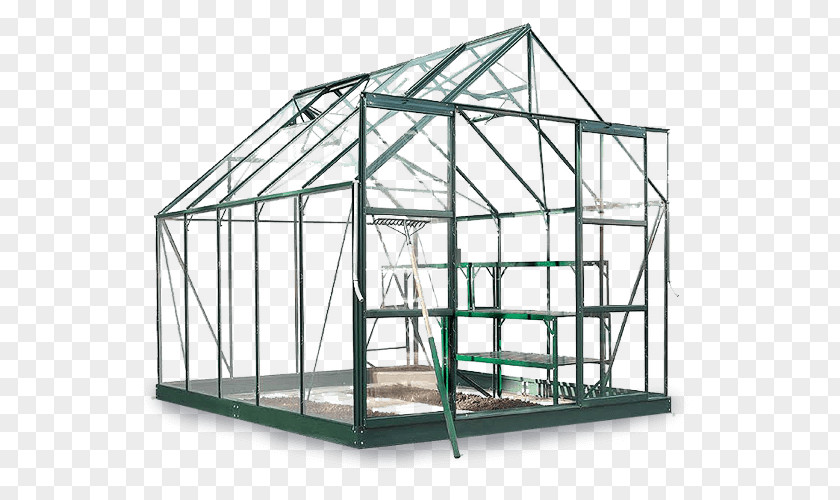 Nursery Greenhouse Garden Sliding Door Roof Shed PNG