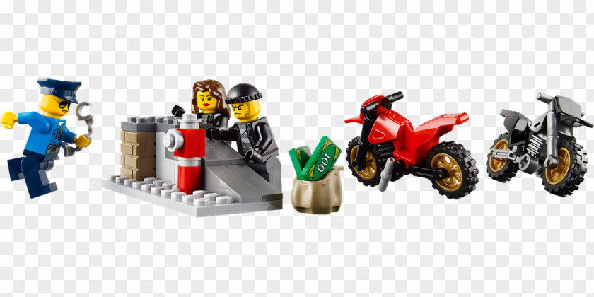 Police Helicopter LEGO Toy Block PNG