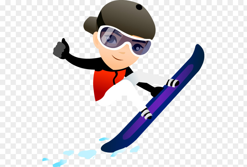 Ski Winter Skiing Illustration PNG