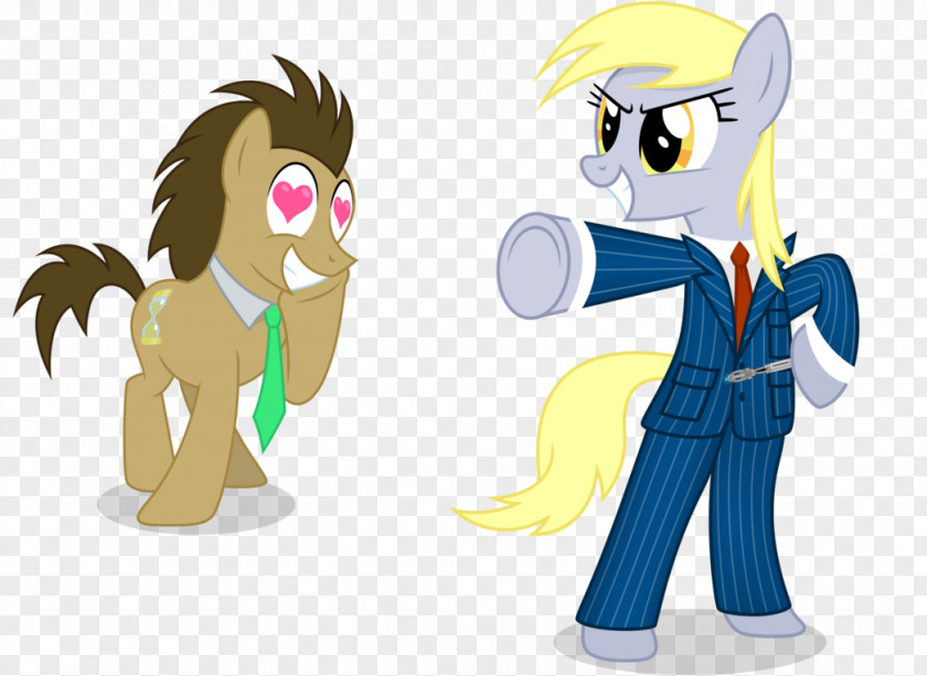 Ace Attorney Derpy Hooves Pony Tenth Doctor Art PNG