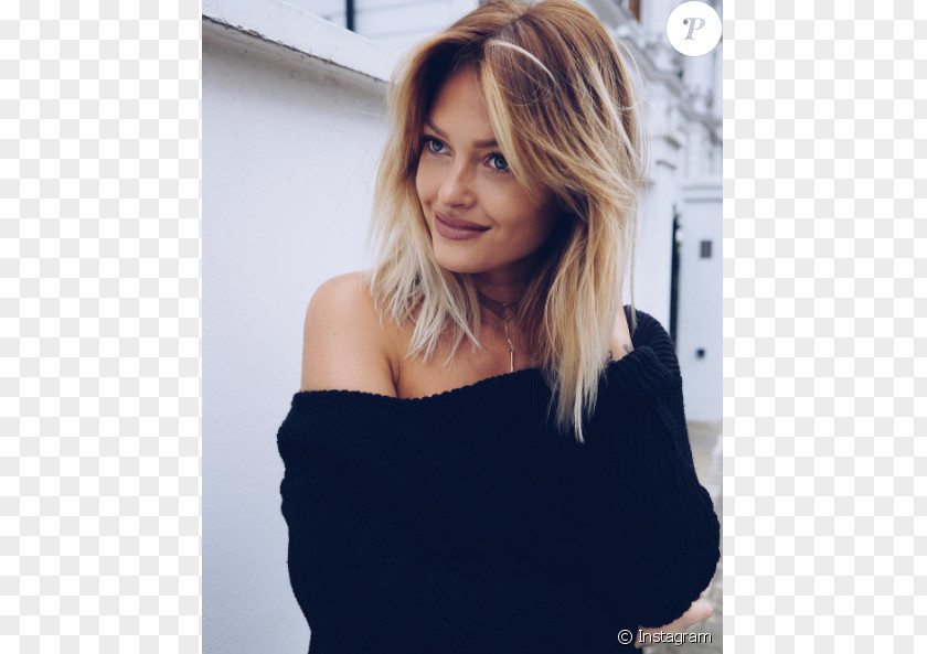 Caroline Receveur Secret Story Hairstyle Human Hair Color Capelli Fashion PNG