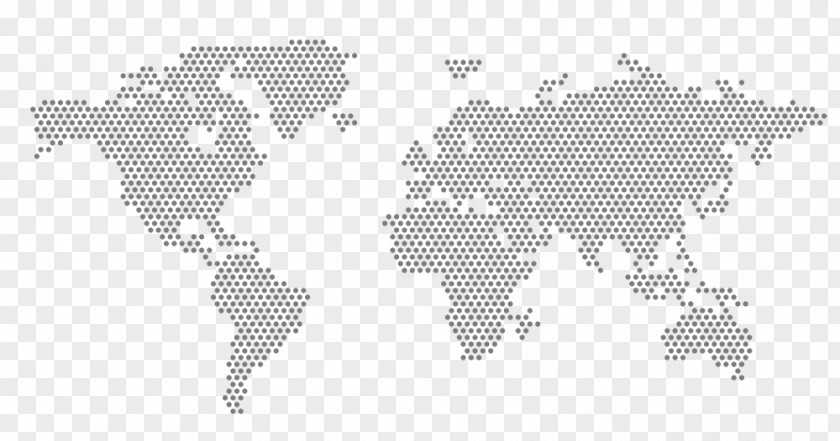 Class Globe World Map Dot Distribution PNG