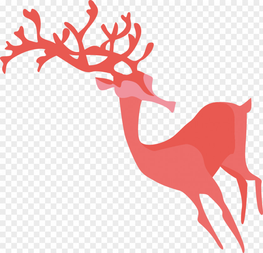 Deer Reindeer Antler Clip Art PNG